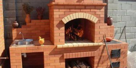 Jak vyrobit cihlový gril s kotlem vlastníma rukama v zemi